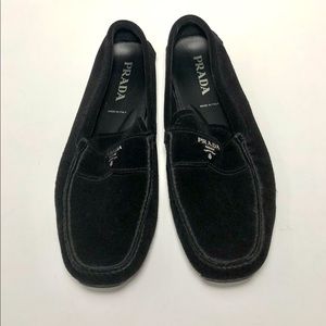 Prada Black Suede Men’s Drivers size 43/10